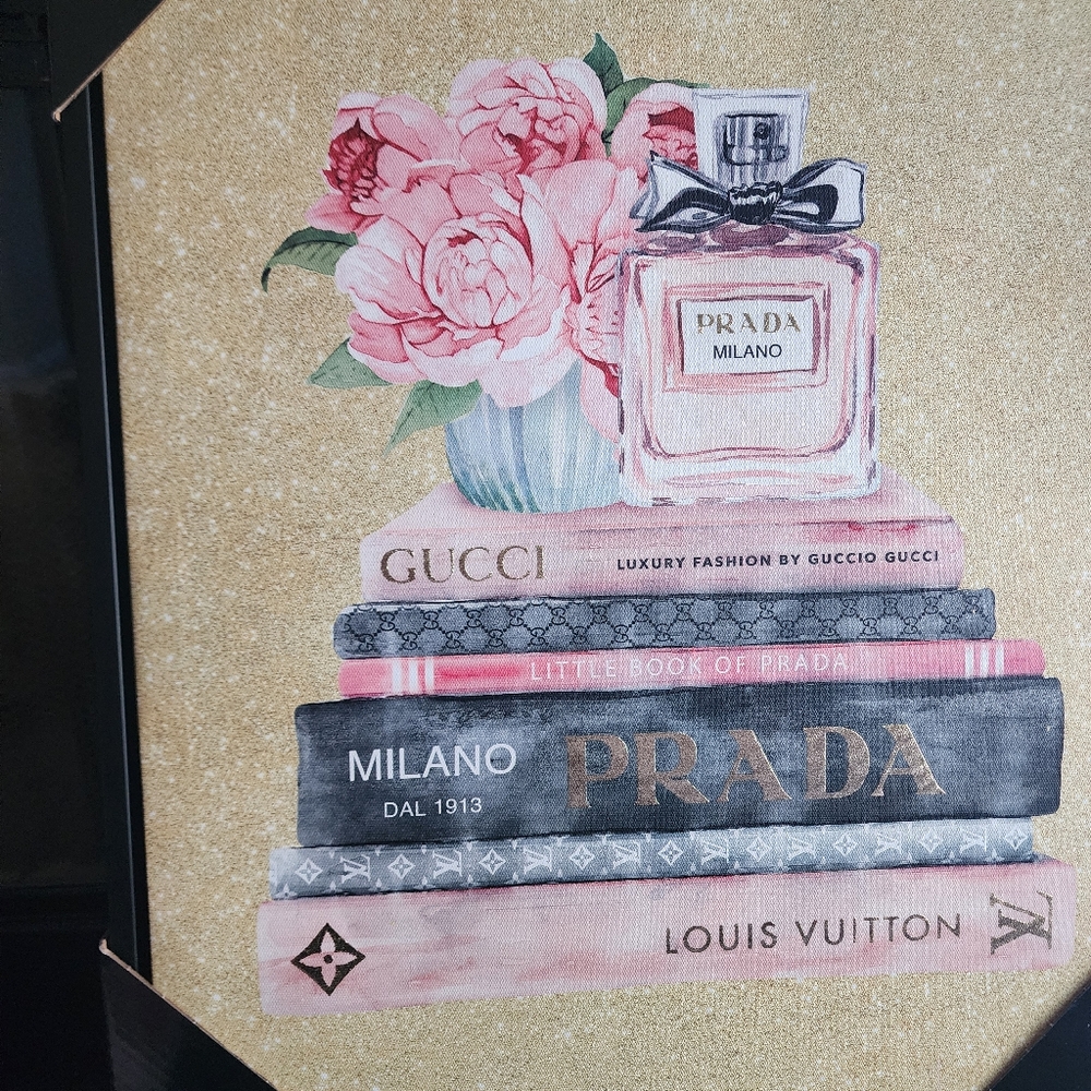 NWT Luxury Canvas Wall Decor Louis Vuitton Prada Gucci